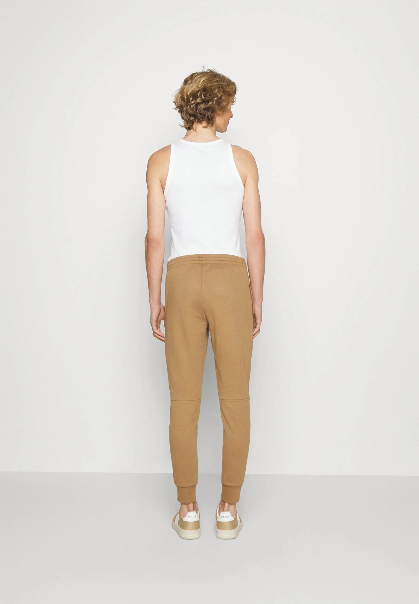 Pantalon de jogging Lacoste marron